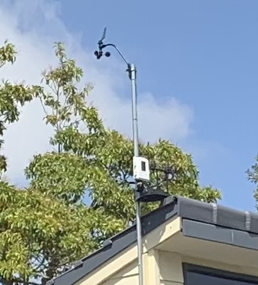 Davis VP2+ wind and solar sensors